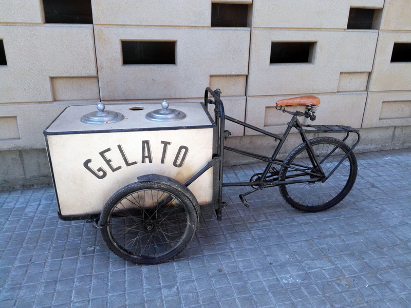 bici carro helados venta ambulante 1u